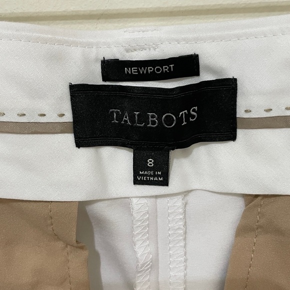 Talbots Newport White Pants, Size 8 - Picture 7 of 12